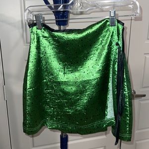 Urban outfitters silk skirt